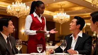 At Dinner, Nobody Understood the Korean Mafia Boss — Until a New Waitress Spoke His Language