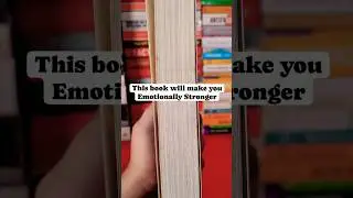 One psychology book to make you Emotionally Stronger | best books to read in 2024