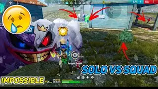 Solo vs Squad Gameplay In Grandmaster | Solo vs Squad Rush Gameplay In Grandmaster |