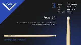 Vater Tip Sound - Power 3A (Nylon Tip)