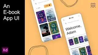 Experiences: Designing an E-book App UI with Adobe XD