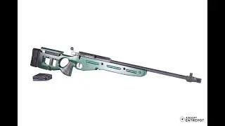AIRSOFT- Le SV98 Raptor, la r&eacute;plique d'airsoft du fusil de sniper &agrave; verrou russe.