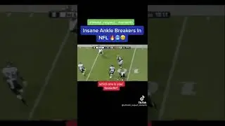 Best NFL ankle breakers of the 2020-2021 NFL Season!🏈🔥🌟