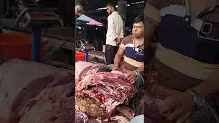 Big cow meat cutting#reels #shortsviral#shortvideo#food#shortsreels#explorepage#streetfood#explore