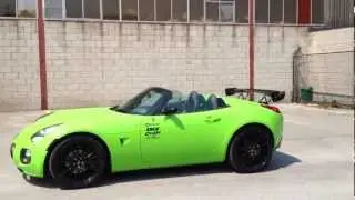 Matte Lime Green Pontiac Solstice | Restyleit.ca