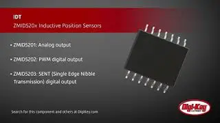 IDT ZMID520x Inductive Position Sensors | Digi-Key Daily