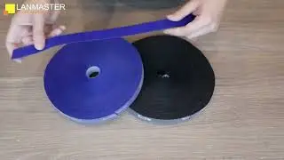 Хомут-липучка LanMaster 475557, 1435099