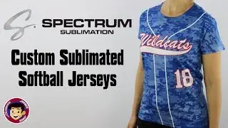 Spectrum Sublimated Softball Jerseys - Homegrown Sporting Goods