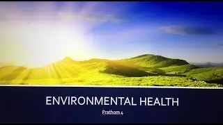 Environmental Health (Grade 4 IEP)