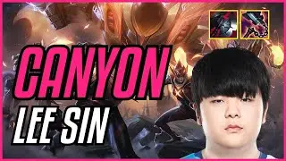 CANYON - LEE SIN vs IVERN JUNGLE - EUW CHALLENGER - PATCH 11.10