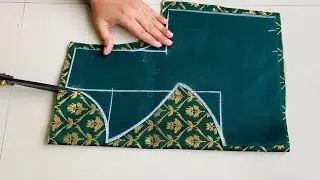 Designer Boat Neck Blouse Design Cutting and stitching Blouse Back Neck Designs | Blouse