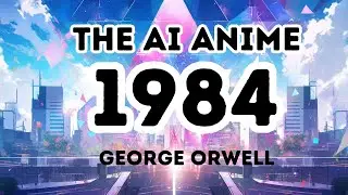 1984: AI Anime by Midjourney #aivtuber #aiart #1984 #midjourney #aianime #teens #anime #glowup