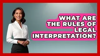 What Are The Rules Of Legal Interpretation? - Law School Prep Hub