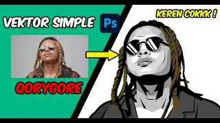 TUTORIAL VECTOR/VEXEL KARTUN SIMPEL TAPI KEREN (QORYGORE) - SPEED ART