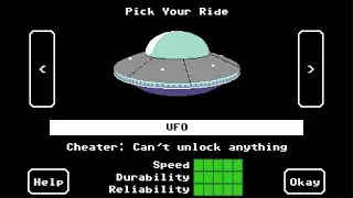 Organ Trail UFO Unlock