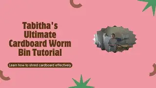 Shredding Cardboard for Worm Bins: Kobra Cyclone Shredder Test!