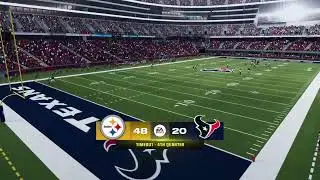 Madden 25 Year 14 Week 14 Steelers @ Texans