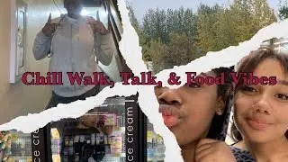 Come wit us to Chill Walk, Talk, & Food Vibes||Just Kamari x Kamari