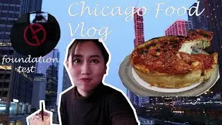 Chicago food tour!/Armani power fabric found. test/ deep dish pizza