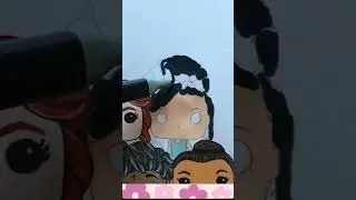 How to color Amy Winehouse as Funko Pop  #pablodraws #drawing #shorts #funkopop