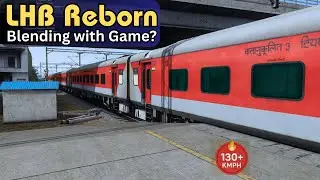 Is this the most Realistic LHB from ITS? 🛠️ 130+ KMPH High Speed Skip!