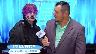 Sid Ellington is coming for 1 Fall Wrestling Championship Interview
