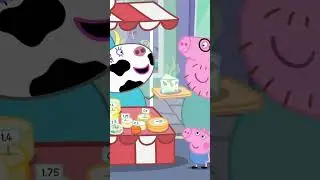 Problemas com Queijo Fedido 🧀😷 #shorts #peppapig
