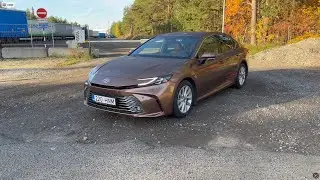 Day drive 2025 Toyota Camry 2.5 Hybrid 230hp 137kw e-CVT Premium POV