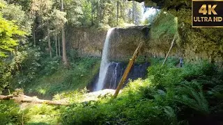 Silver Falls State Park Oregon | [4K 60 FPS HDR]