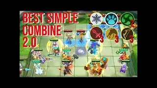 Combo Magic Chess Weapon Master + Northern Vale + Elementalist + Dragon 3