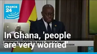 French troops to pull out of Mali: In Ghana, 'people are very worried' &bull; FRANCE 24 English
