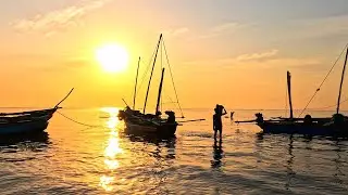 தொண்டி கடற்கரை - Thondi beach in Golden hour