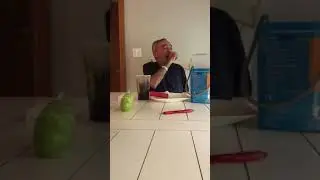 Man with ALS has fun with text to speech app.