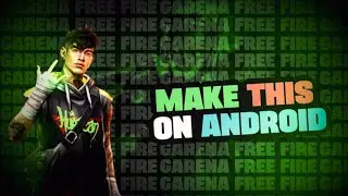How to create Free Fire Gaming Thumbnail On Android Free Fire Thumbnail || Free Fire by Darshan gfx