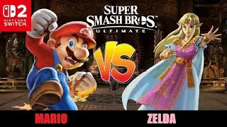 Super Smash Bros. Ultimate - Online Battles 513 (Mario vs. Zelda)