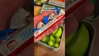 Lunchbox f&uuml;r den l&auml;ngsten Schultag der Woche