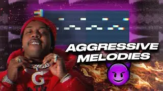How To Make DARK AGGRESSIVE Melodies In Fl Studio 21 | ( Fl Cookup)