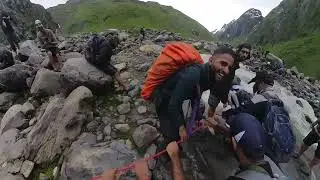 Hampta Pass Trek Part 1: Base Camp to Summit | Lush Greenery, Rivers, & Foggy Trails