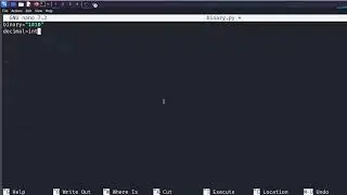 Linux : ‘Convert a Binary Number to Decimal’ in Python