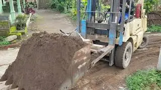 Forklip jadi loader