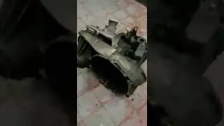 Volkswagen vw t5 transporter gearbox clutch and sub frame removed