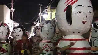 鳴子温泉で「全国こけし祭り