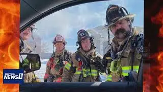 Frisco Firefighters During Texas Winter Storm