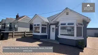 Bowden Park Road, Crownhill, Plymouth, PL6 5NF-Bungalow For Sale-3 Bedrooms-Garage-Well Presented