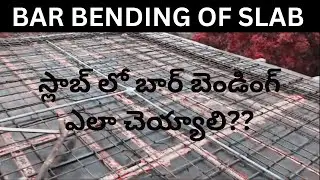 Bar Bending schedule of Slab # Detailed explaination # slab bar bending# Two way slab# civil# practi