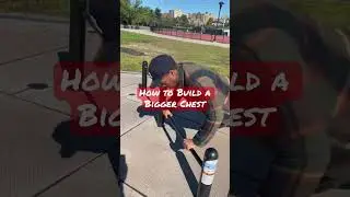 How To Build A Bigger Chest #chest #big #park #fyp #gym #calisthenics #weightloss #exercise #pecs #7