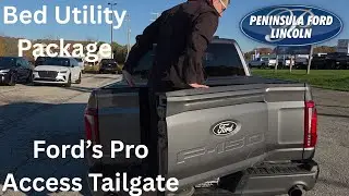 Ford's Pro Access Tailgate - Bed Utility Package - Features with Korbin and Corey @ Peninsula Ford