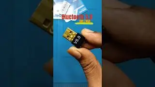 Bluetooth 5.0 Wireless USB DONGLE How to Use receiver Adapter for Desktop files share