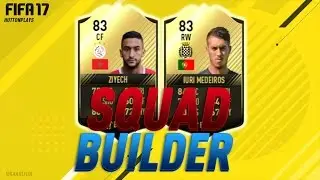 FIFA 17 Squad Builder - THE BUDGET SQUAD! 40K TEAM WITH 2 INFORMS! w/ IF Ziyech + IF Medeiros!