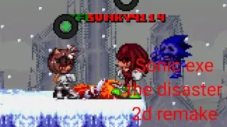 Соник ехе Мультиплеер.Sonic exe the disaster 2D remake (ч.1)